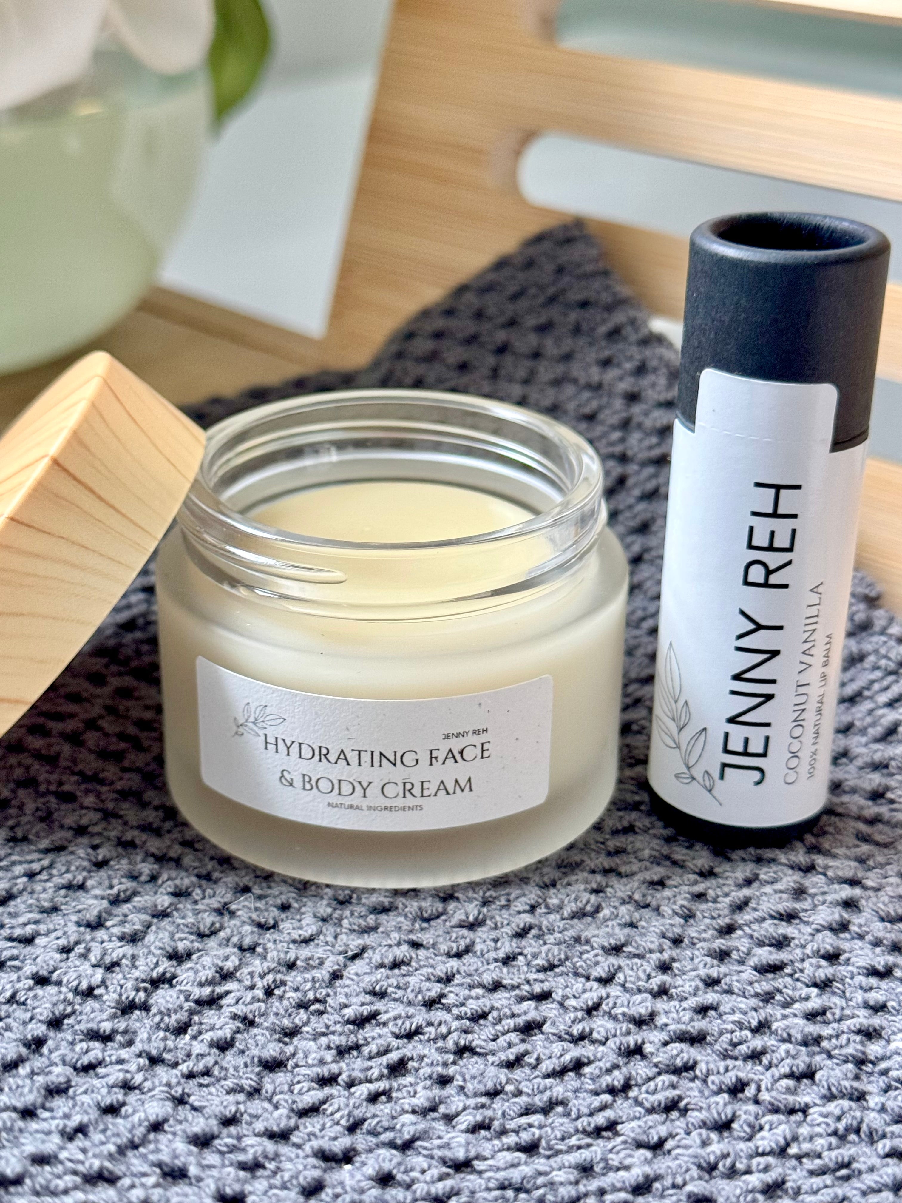 NEW FORMULA DIY Non-Toxic Moisturizer + Lip Balm