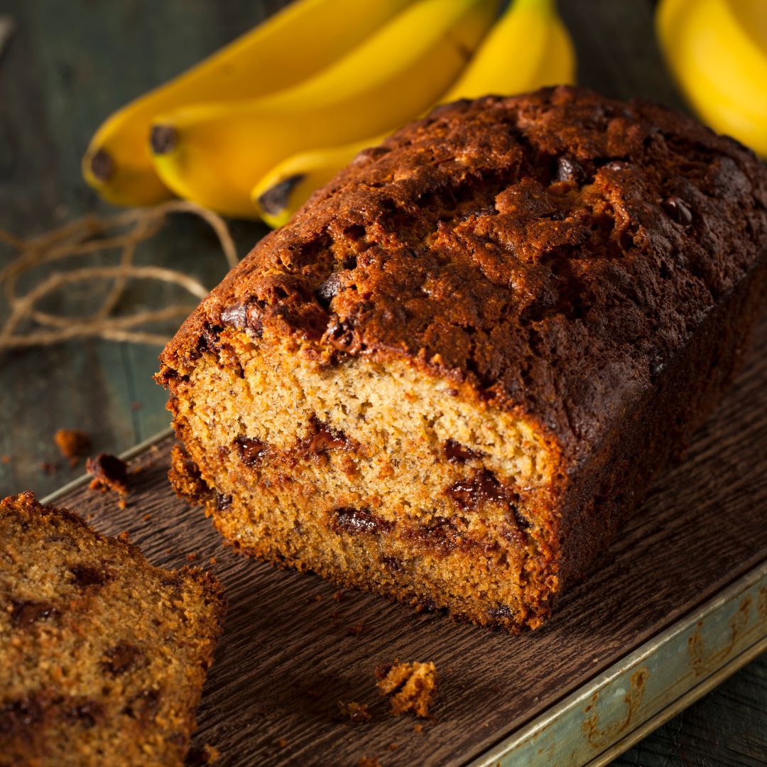 Anti-Inflammatory Healthy Banana Bread