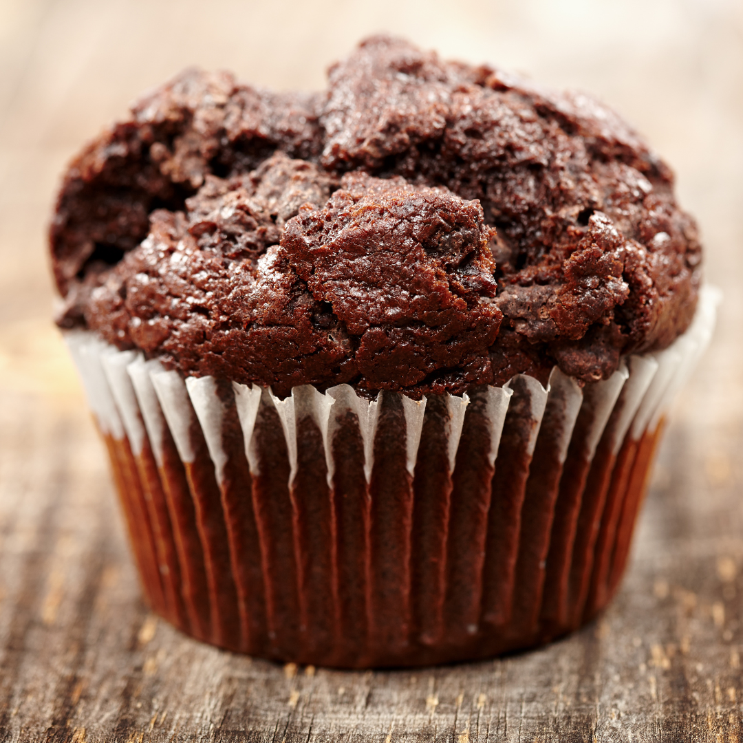 Healthy Chocolate Zucchini Muffins