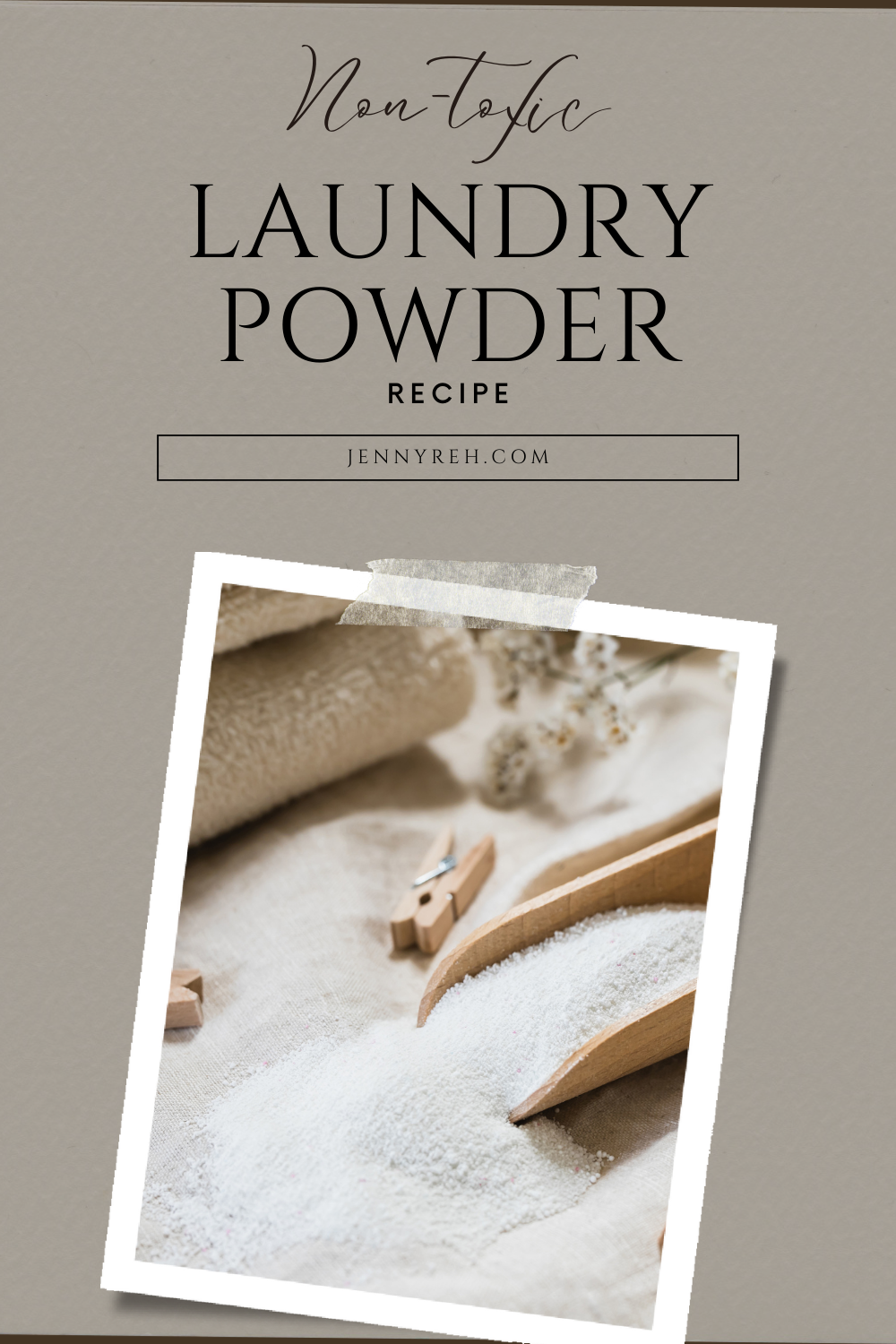 Non-toxic Laundry Powder