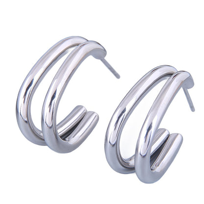 Double Hoop Earrings