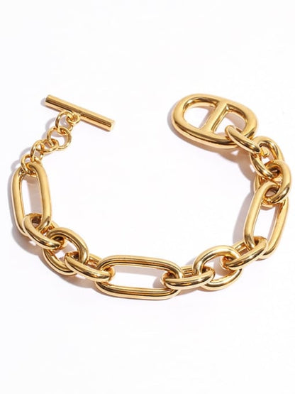 Link Chain Bracelet- 2 Colors