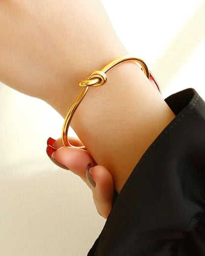 Kara Knotted Cuff - 2 colors